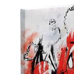 Marvel Spider-Man Watercolor Canvas Wall Art