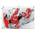 Marvel Spider-Man Watercolor Canvas Wall Art