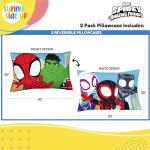 Spidey & Friends Reversible Pillowcases 2-Pack