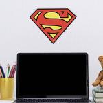 Superman Logo Metal Sign - Cool Wall Art