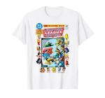 Justice League Crisis On Earth Comic Cover Tee