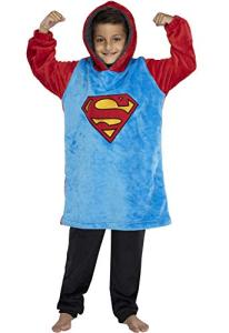 Superman Oversized Sherpa Hoodie for Kids