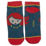 Marvel Avengers Chibi Women's 6-Pack Ankle Socks