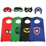 Superhero Capes and Masks Set for Kids