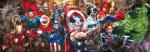 Marvel Panorama 1000-Piece Jigsaw Puzzle