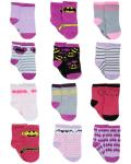 DC Comics Baby Socks 12 Pack - Superheroes