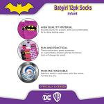 DC Comics Baby Socks 12 Pack - Superheroes
