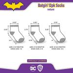 DC Comics Baby Socks 12 Pack - Superheroes