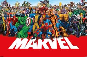 The Marvel Lineup 2025 Wall Poster - Unframed