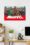 The Marvel Lineup 2025 Wall Poster - Unframed