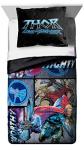 Thor Mighty Twin Comforter & Sham Set for Kids