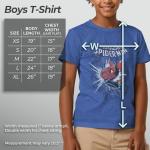Spider-Man T-Shirt for Boys - Royal Heather X-Large