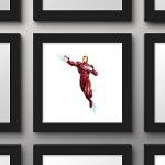 Iron Man Marvel Avengers Wall Art Poster 12"x12