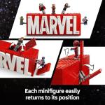 LEGO Marvel Logo Building Set with Minifigures