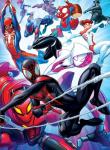 Spider-Verse 4-Pack Jigsaw Puzzle for Adults