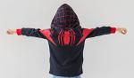 Miles Morales Spider-Man Zip Up Hoodie for Kids