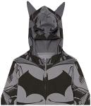 Batman Cosplay Zip-Up Hoodie with Cape for Kids