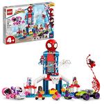 LEGO Marvel Spider-Man Webquarters Playset with Minifigures