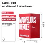 Marvel Heroes Card Game for Family Game Night