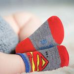 DC Comics 12 Pack Baby Socks - Superheroes!