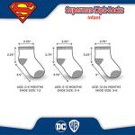 DC Comics 12 Pack Baby Socks - Superheroes!