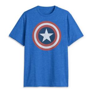 Marvel Men's Retro Captain America T-Shirt, X-Large