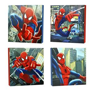 Spider-Man 4-Piece Canvas Wall Art Set