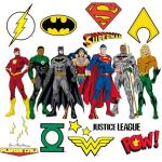 Superhero Wall Stickers for Kids' Rooms