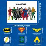 Superhero Wall Stickers for Kids' Rooms