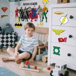 Superhero Wall Stickers for Kids' Rooms