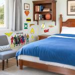 Superhero Wall Stickers for Kids' Rooms