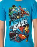 Justice League Heroes Boys' Superhero T-Shirt