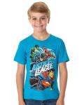 Justice League Heroes Boys' Superhero T-Shirt
