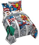 Jay Franco Marvel Avengers Twin Bed Set, 5 Pieces