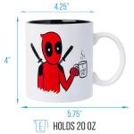Deadpool "I Like Me" Ceramic Mug, 20 Ounces