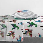Jay Franco Marvel Avengers Twin Bed Set, 5 Pieces