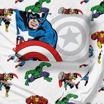 Jay Franco Marvel Avengers Twin Bed Set, 5 Pieces
