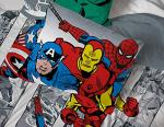 Jay Franco Marvel Avengers Twin Bed Set, 5 Pieces