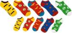 DC Comics Superhero Logo Ankle Socks - 5 Pack
