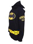 Batman Zip Hoodie for Big Boys - Black