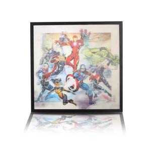 3D Lenticular Avengers Assemble Canvas Wall Art