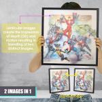 3D Lenticular Avengers Assemble Canvas Wall Art