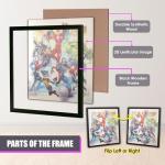 3D Lenticular Avengers Assemble Canvas Wall Art