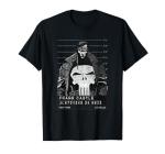 Punisher Frank Castle Vintage Mugshot T-Shirt