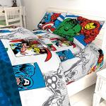 Jay Franco Avengers Comics Superhero Bed Set