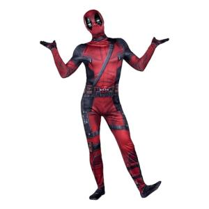 Deadpool Deluxe Adult Zentai Costume – Comfortable Fit