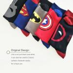 Funny Cartoon Character Socks for Adults - 5-Pack