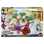 Spider-Man Dino-Webs Treehouse Playset with Goblin Raptor