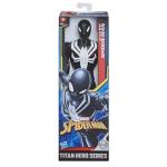 Spider-Man Marvel Titan Hero Series Villains Black Suit 12"-Scale Super Hero Action Figure Toy Great Kids for Ages 4 & Up