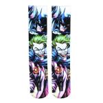 DC Comics Batman and Joker Crew Socks for Adults